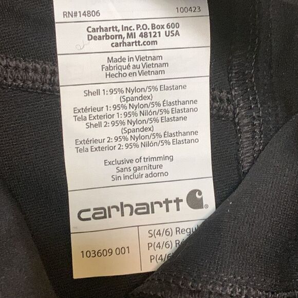 CARHARTT, ladies utility, form fitting pants, new condition - Picture 3 of 11